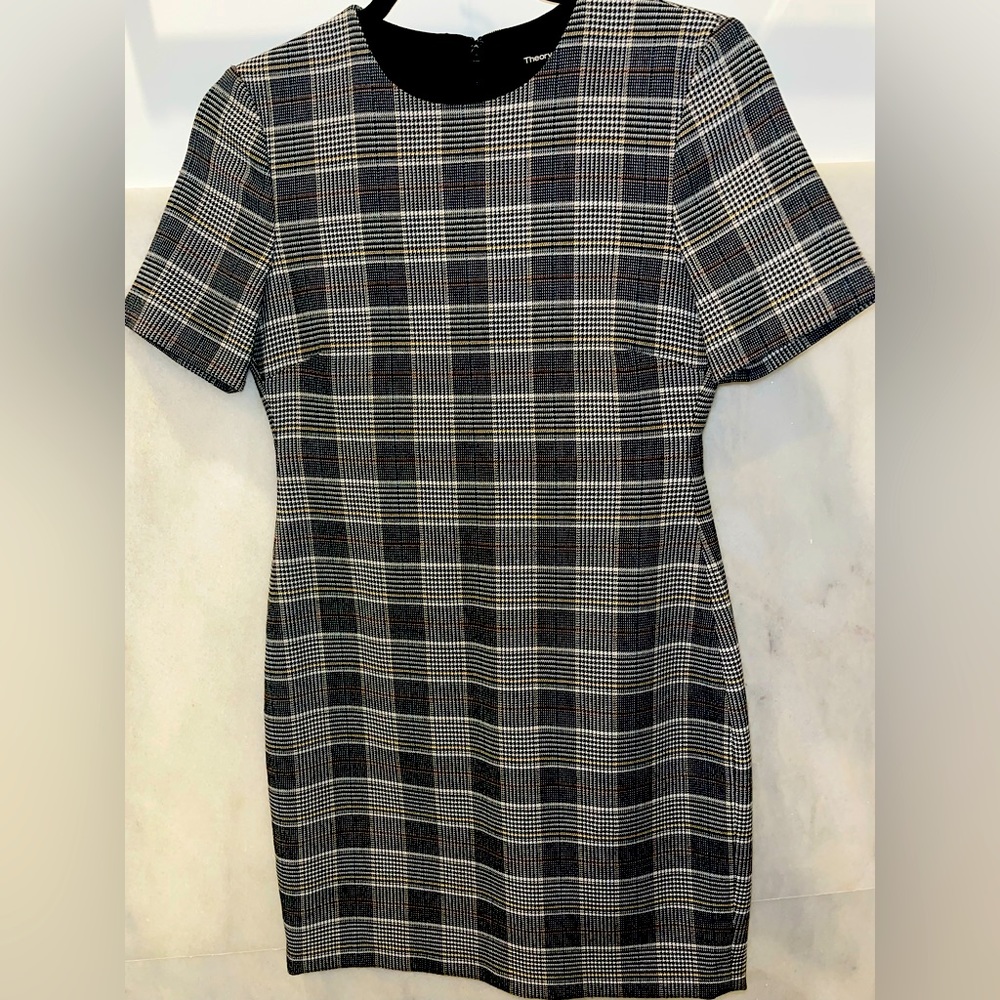 Theory Dress / Black and White / 00